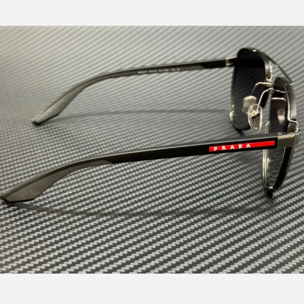 Prada 61mm Grey Men's Gradient Sunglasse